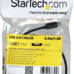 Cable 50Cm Micro USB Extensor Alargador Macho A Hembra .