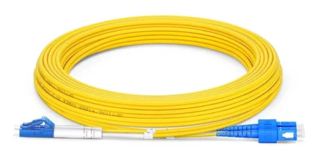 Cable De Fibra Optica Lc A Sc (Upc) Os2 Monomodo De 5M