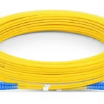 Cable De 15 M De Fibra Optica Aguamarina - Lc A Lc - 50/125