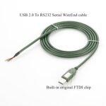 Cable Adaptador USB A 1 Puerto Serial Rs232 Ftdi Aislamiento
