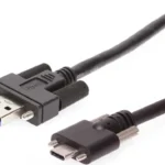 USB Port Lock With Rectangular Cable