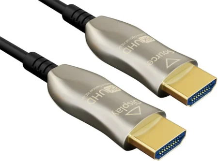 Cable HDMI 2.1 Hibrido Activo Optico AOC 15.2M Cmp Plenum