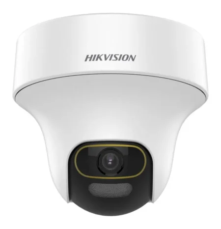 Camara Turret Hikvision Ds-2Ce70D0T-Ptlts/2Mpx/3.6Mm/25Mts Ir Exir+20Mts Luz Blanca/Microfono Y Bocina Integrado/Interior/Plastico/Dwdr