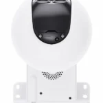 Camara IP Smart WiFi Pt Ir Ezviz H80F 2K/Triple Lente/IP65/Panoramica 360°/Vision Nocturna A Color/Ia Deteccion De Humanos Y Vehiculos/Alarma Con Sirena Y Luz