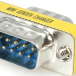 Cambiador De Genero Db9 Serial Slimline Macho A Macho