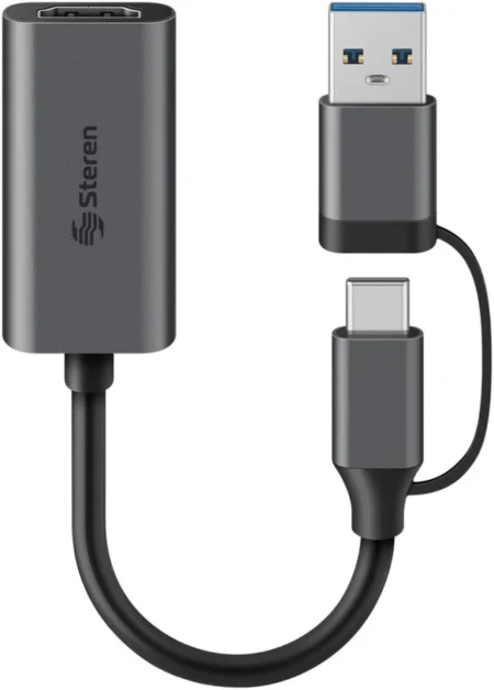Capturadora De Video HDMI A USB-C Uvc Win Mac HD