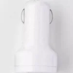 Cargador De Coche USB Dos Puertos 24W 4.8A Blanco