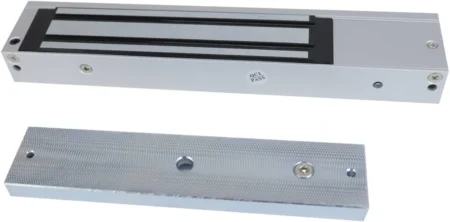 Chapa Magnetica De 600Lbs Hikvision Ds-K4H255S/25Cmx4.8Cm/Hasta 272Kg/Certificado CE/Magnetismo Anti-Residual
