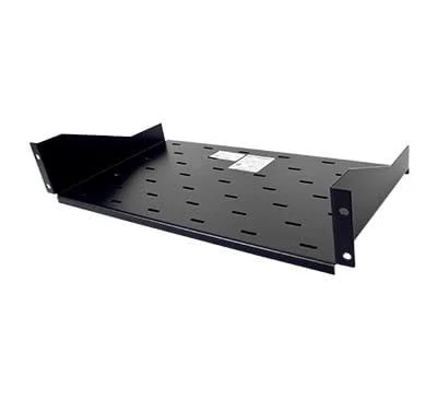 Charola Deslizante Perforada 2U Ajustable De Rack 22.7Kg .