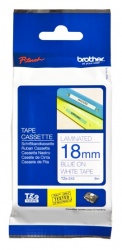 Cinta Azul Sobre Blanco 18Mm X 8M