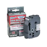 Cinta Negro Sobre Plata Acabado 24Mm Adhesivo Ind Extra Fuerte