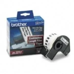 Cinta Negro Sobre Blanco 6Mm X 8M