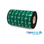 Cinta De Resina Zebra Ribbon 05095Bk11045 De 110Mmx450Mts/Para Impresora Industrial/Formul 5095/1 Rollo