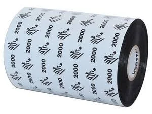 1 Rollo Wax Ribbon 110Mmx300M 4.33Inx98 2000 Standard 25Mm 1In Co