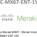 Cnp Meraki Mx67 Enterprise Lice Nse And Support 1Yr