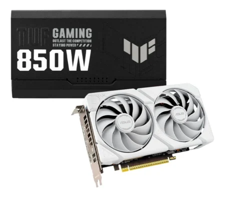 T/Video ASUS Dual-Rx9060Xt-16G-White Radeon/16Gb Gddr/PCI-/2X/DP/HDMI