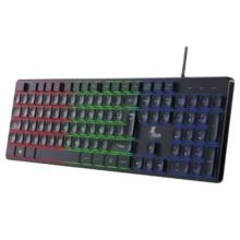 Kit Teclado, Mouse Y Mousepad Alambrico Gamer Xtech Xtk-535S/USB/Español/Rgb/Negro