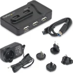 Concentrador Hub USB 6 Puertos 2X USB 3.0 4X USB 2.0 1X 2A