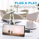 Jack USB-C A USB-C Hembra- Hembra