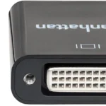 Convertidor USB-C 3.1 A DVI Manhattan 152051 Negro