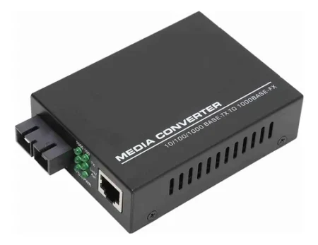 Convertidor De Medios Intellinet Fast Ethernet – Alámbrico, 2000 M, LAN/Enlace/Poder/Estado