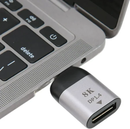 Adaptador De Video USB-C A DP Convertidor USB Type-C A DP