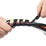 Cubre Cable 3/4 G Generico Negro