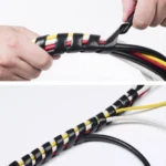 Cubre Cable 3/4 G Generico Negro