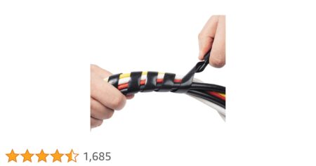 Cubre Cable 3/4 G Generico Negro