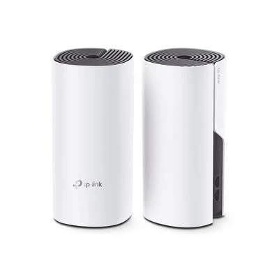 Kit De Router Inalambrico Mesh Tp-Link Decom4-3Pack/5Ghz/Doble Banda/2 Puerto Gigabit WAN/LAN/2 Antenas Internas/Administracion Mediante La App Deco (Ios/Android)