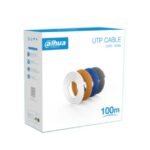 Bobina De 100 Mts De Cable Utp Cat6/ 100 Cobre/ Color Blanco/ Cubierta Retardante De Flama Con Certificación CE Cpr Eca/ Ideal Para Video Y Redes Nb -