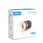 Bobina De 100 Mts De Cable Utp Cat6/ 100 Cobre/ Color Blanco/ Cubierta Retardante De Flama Con Certificación CE Cpr Eca/ Ideal Para Video Y Redes Nb -