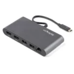 Docking Station Thunderbolt 3 Mini - 2 Puertos HDMI 4K 60Hz