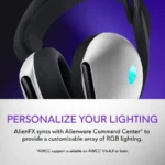 Dell Headset Gaming Wireless Aw725H Negro