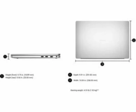 BDL NB DELL PRO 16 U7-255U W11P +32GB 1TB 3YW Y 10 MCAFEE