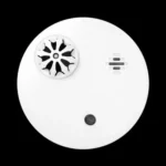 Detector De Temperatura Hikvision Ds-Pdht-E-Wb/Inalambrico/Para Panel De Alarma/Alerta Cuando Excede Los 57°C/No Compatible Con El Panel Ds-Pha64-Lp
