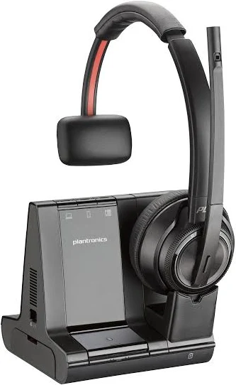 Auriculares Inalambricos Con Microfono Poly Savi 8210-M/Bluetooth/Negro/7S447Aaaba