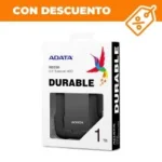 D. Duro Externo USB 1Tb Adata Ahd680-1Tu31-Cbk/USB-A 3.0/Portatil/Para Mac/Pc/Negro