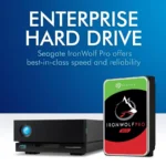D. Duro Externo USB 24Tb Lacie Sths24000800 USB-3.0/1Big Dock Thunderbolt-3/3.5"/Para Mac-Pc/Negro
