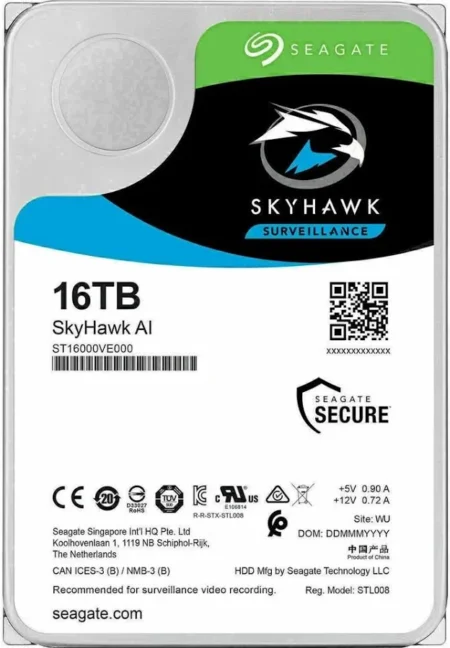 HDD Seagate Skyhawk Ai 16Tb 3.5