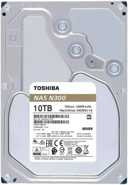 Disco Duro Interno Toshiba S30 0 Para Videovigilancia 10Tb 7200Rpm