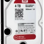 D. Duro Interno 4Tb Wd Red Plus Wd40Efzz/3.5"/SATA Iii/5400Rpm/Para NAS