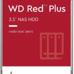 D. Duro Interno 4Tb Wd Red Plus Wd40Efzz/3.5"/SATA Iii/5400Rpm/Para NAS