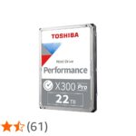 Disco Duro Interno Toshiba X300 Pro De Rendimiento 10Tb 7200Rpm Y