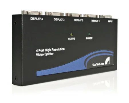 Duplicador Divisor Splitter 4 Puertos VGA 350Mhz Multiplicador