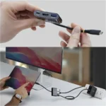 Adaptador Multipuertos USB-C Video HDMI 4K/VGA Hub Mst