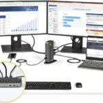 Replicador De Puertos USB 3.0 Triple Para Laptop .