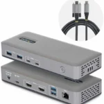 Docking Station USB-C 2 Monitores HDMI 4K 60Hz Pd 100W