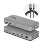 Docking Station USB-C 2 Monitores HDMI 4K 60Hz Pd 100W