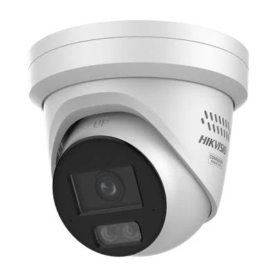Camara IP Torreta Hikvision Ds-2Cd2387G3-Lis2Uy/Srb 8Mpx/2.8Mm/30Mts Ir+Luz Blanca/2 Microfonos Integrados/IP67/Wdr 130Db/Acusense 3.0/Nema 4X/Acusearch/4K